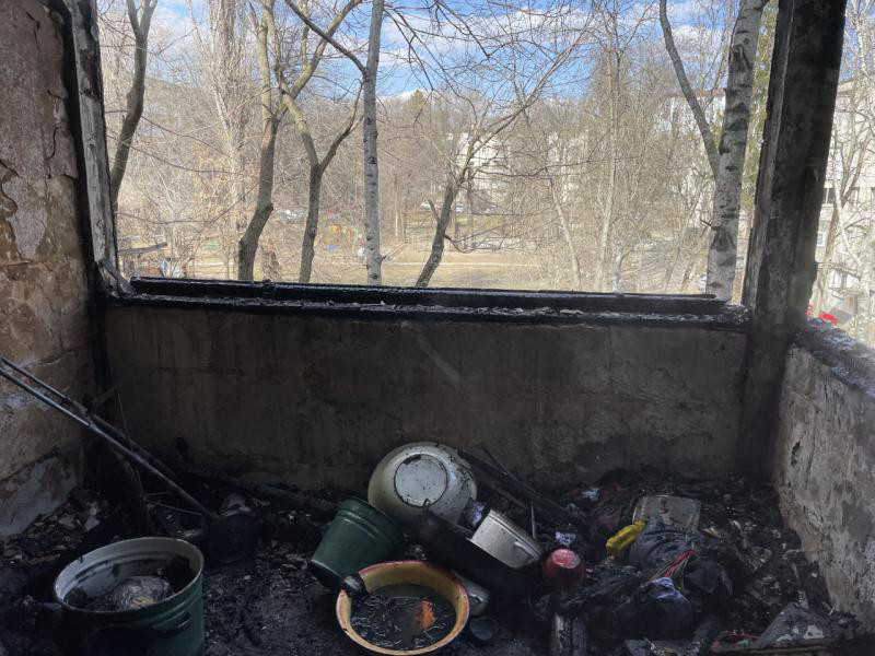 В многоквартирном доме в Кишиневе произошел пожар
