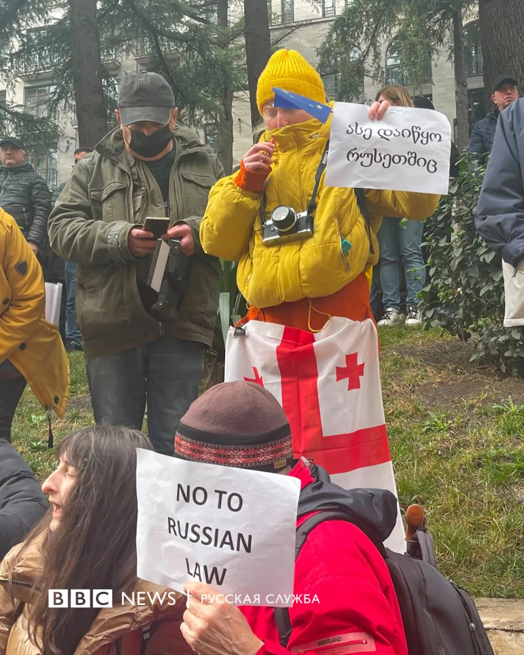 В Грузии вновь протестуют против закона об иноагентах