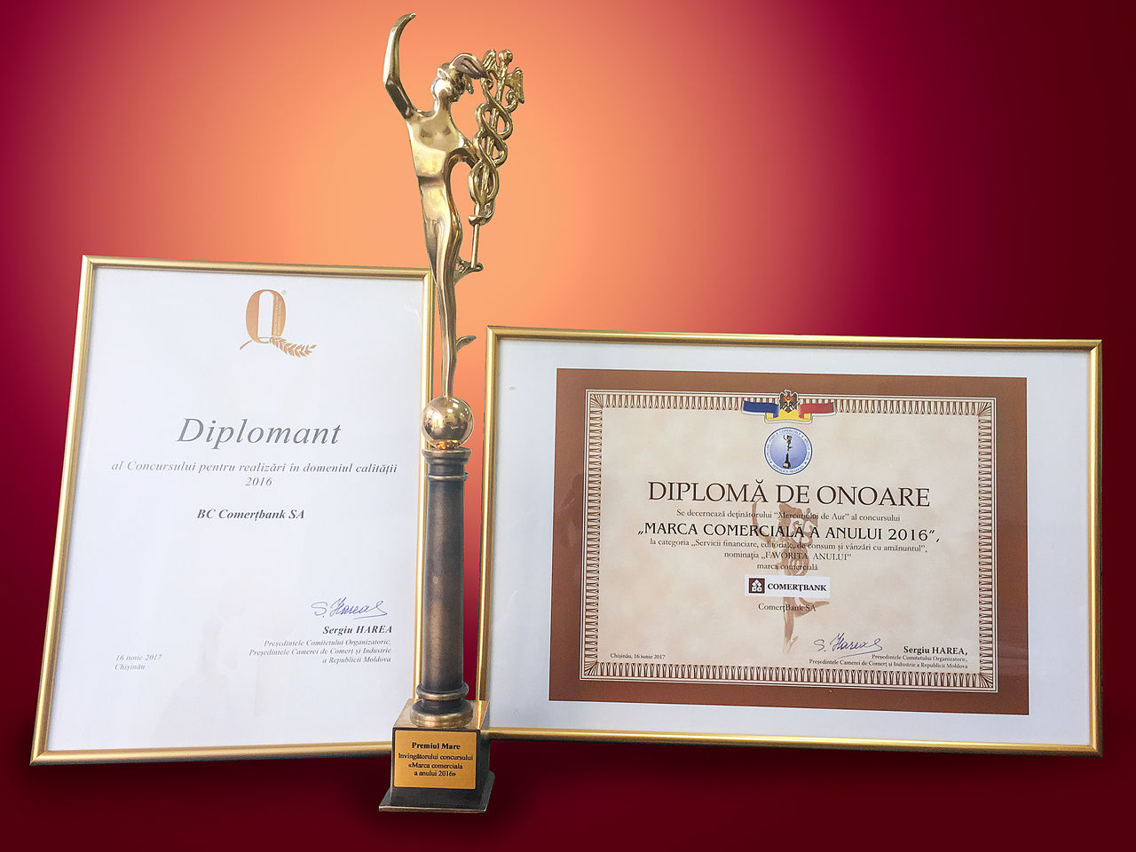 Comerțbank – Marca comercială „Favoritul Anului” 2016 ®