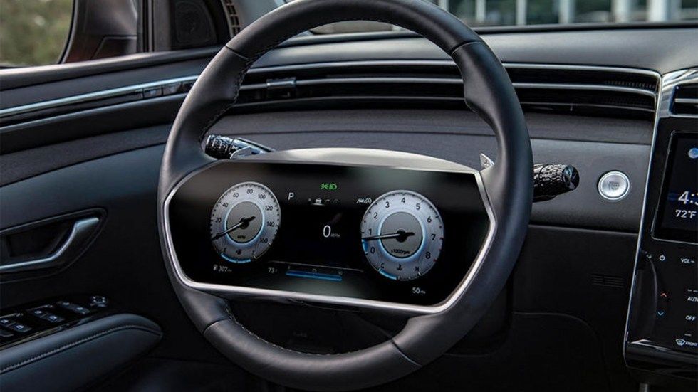 В Hyundai запатентовали руль с экраном