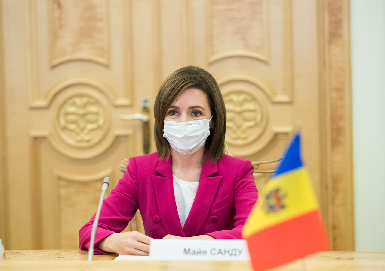 Санду обсудила со спикером Рады Украины парламентское сотрудничество