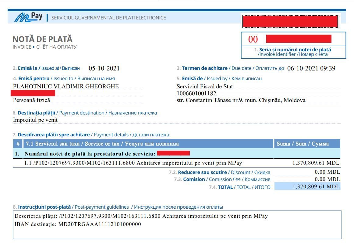 Алайба: Платон и Плахотнюк должны государству 14 млн леев