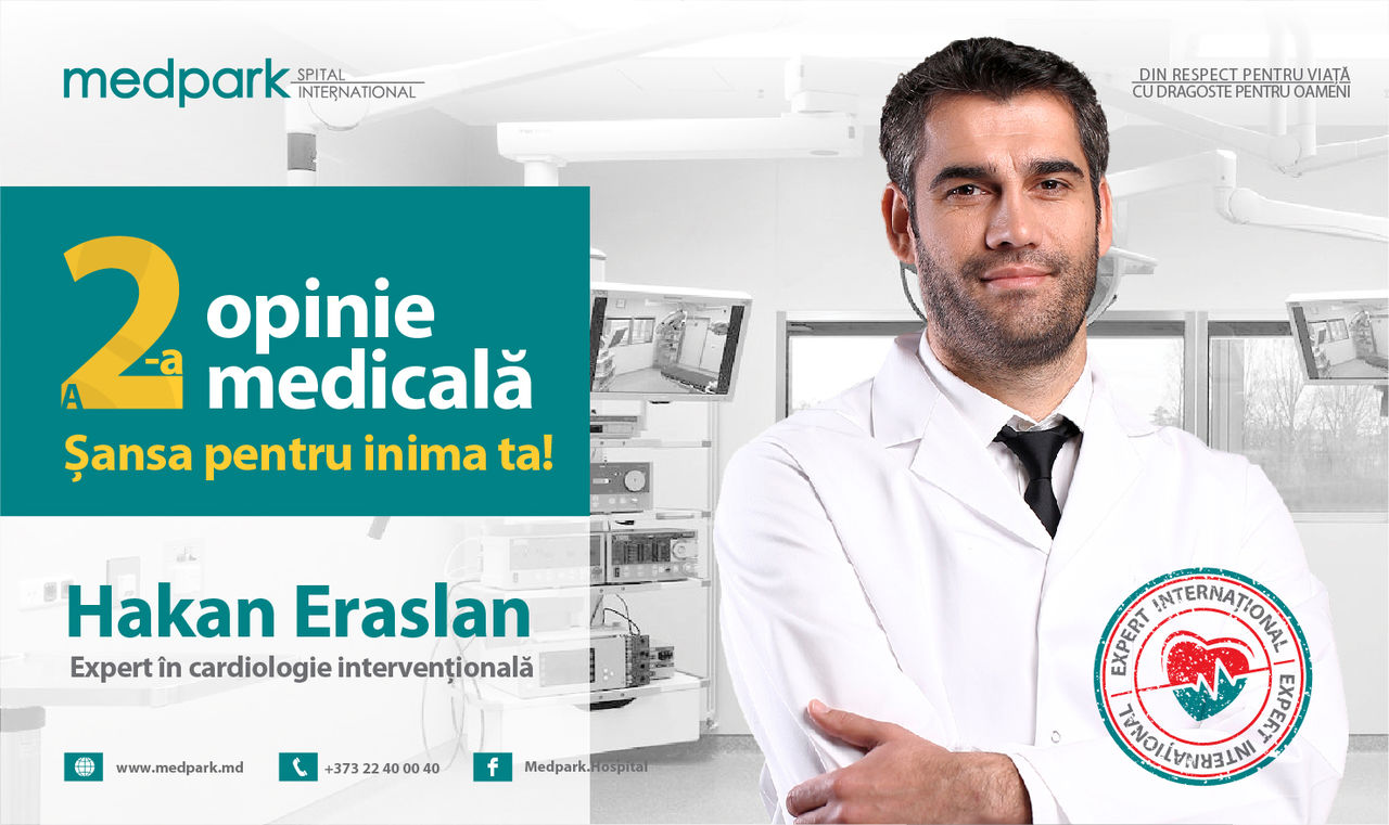 A 2-a opinie medicală - șansa pentru inima ta! Hakan Eraslan, expert în cardiologie intervențională ®
