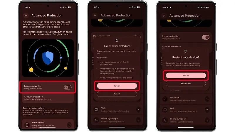 Advanced Protection va apărea pe Android 16: Phishing-ul și hacking-ul smartphone-urilor vor fi practic eliminate