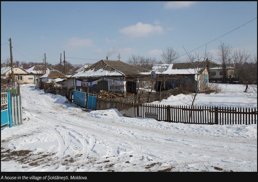 Rural Moldova. In these villages there is no running water or plumbing ...