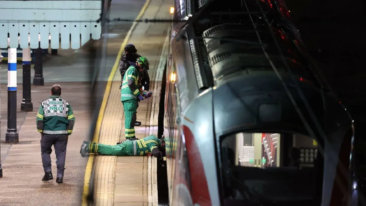 Zece persoane, grav rănite în urma unui atac într-un tren din Anglia