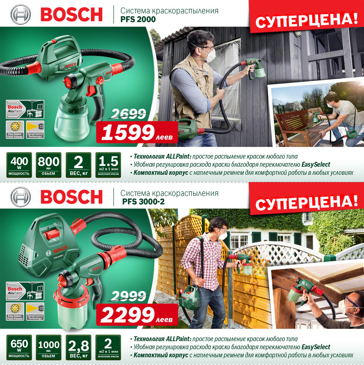 Садовая техника Bosch: осенняя уборка на даче ®