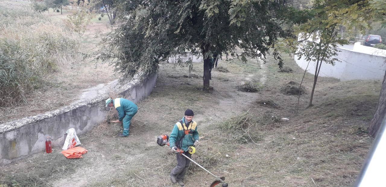 Осенняя кампания по уборке в Кишинёве продолжается