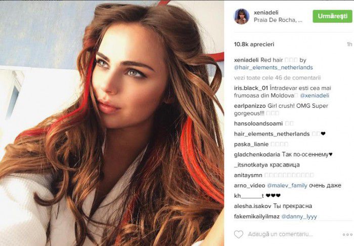 Xenia Deli și-a făcut o schimbare de look. Cât de bine o prinde noua culoare a părului