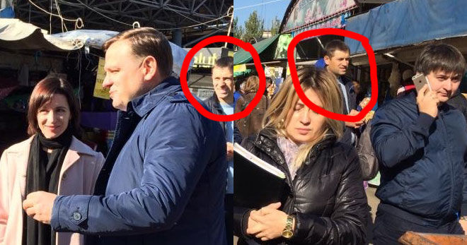 Блогер: Майя Санду “унаследовала” телохранителя от Влада Филата
