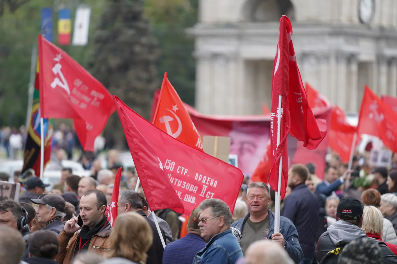 В Кишиневе прошел Марш Памяти и акция “Бессмертный полк”