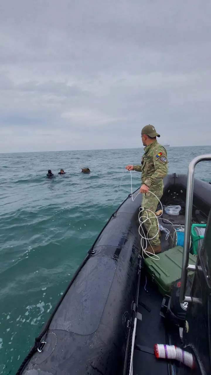 Морская мина обнаружена недалеко от порта Констанца