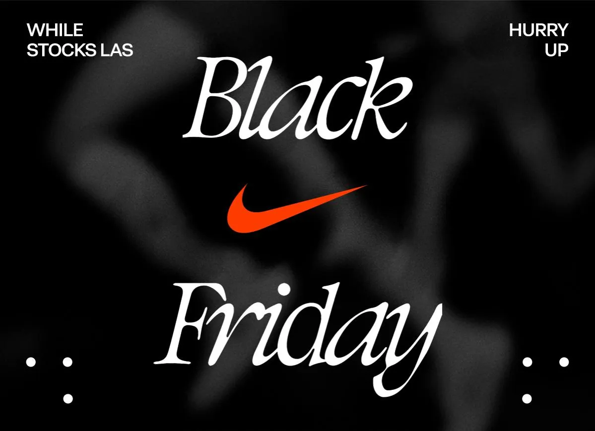 Nike: Black Friday - выгодные предложения со скидками до -70%