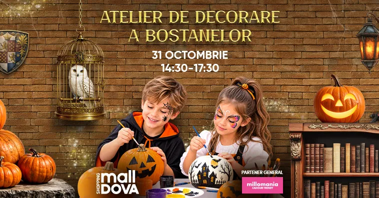 Magic Halloween: ne vedem pe 31 octombrie la Shopping MallDova