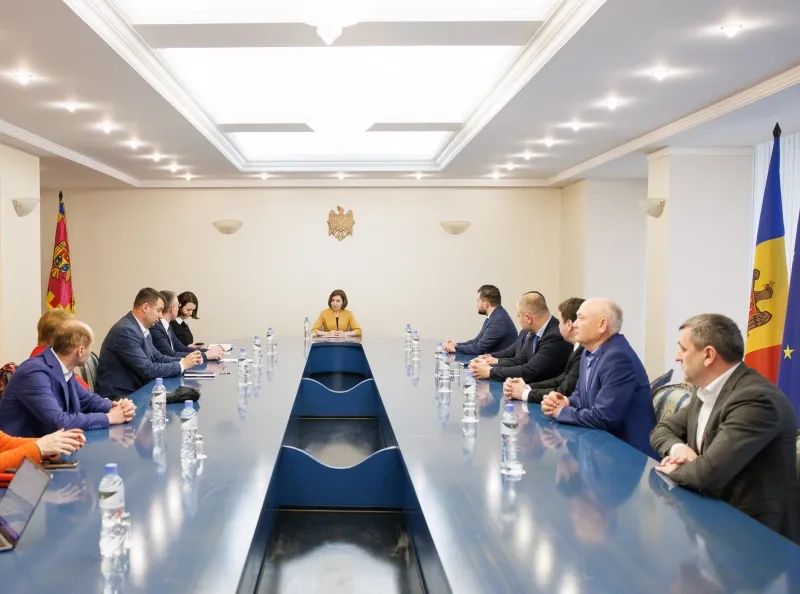 Санду обсудила с представителями политических партий проведение Нацсобрания