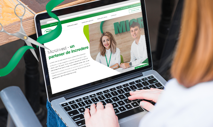 Лидер небанковского рынка Microinvest запустил новый сайт ®