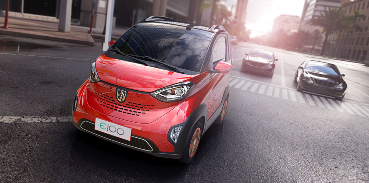 GM показала компактный электромобиль для Китая за $5300