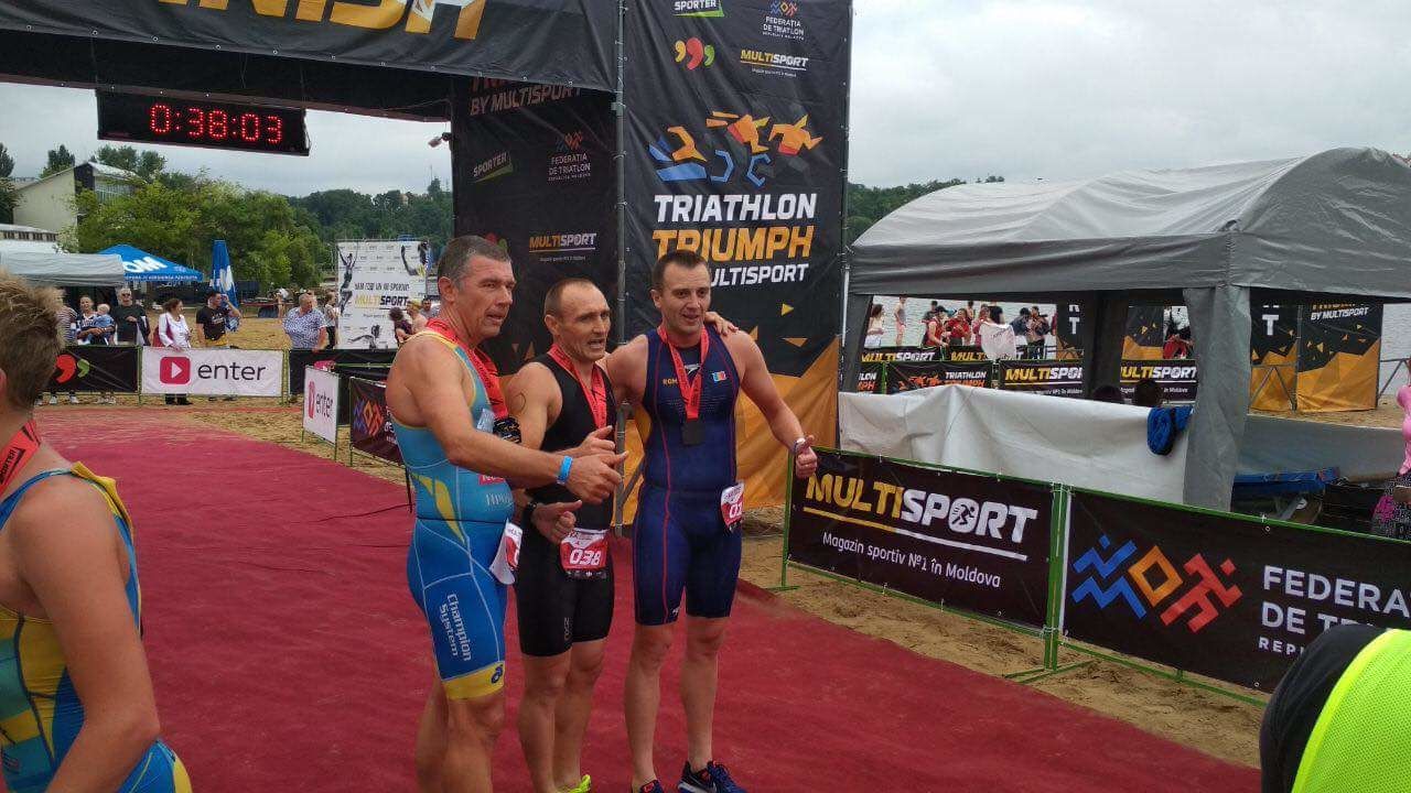 В столице прошел второй чемпионат Молдовы по триатлону
