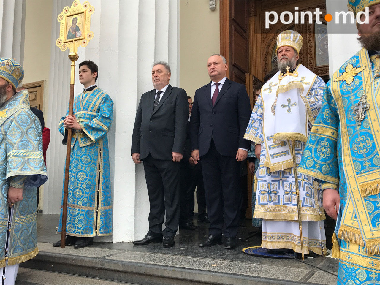 По случаю праздника в центральном соборе Кишинева прошла служба