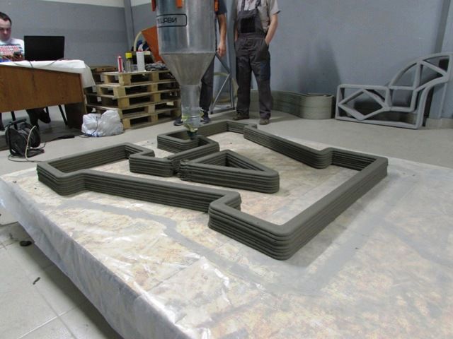 В Кишинёве начал работать первый в стране строительный 3D-принтер
