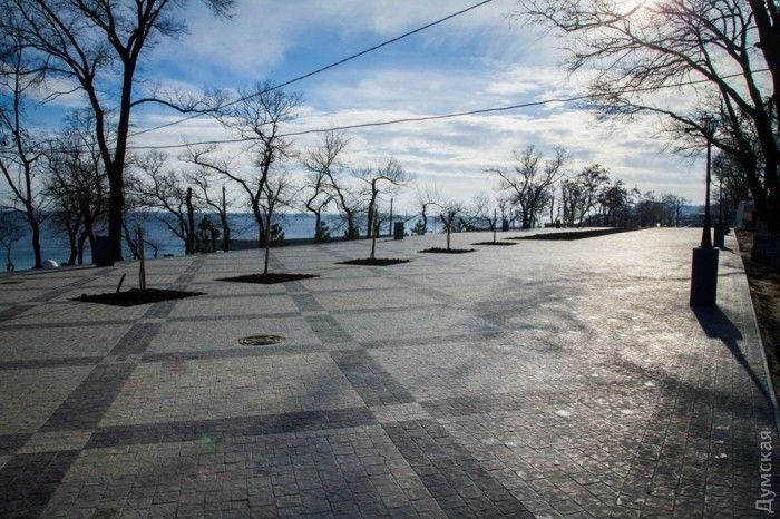 На Ланжероне благоустроили еще одну набережную