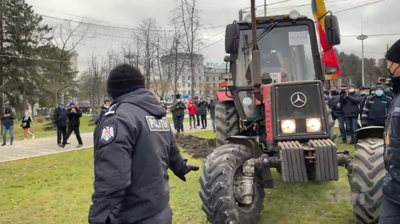 Протест фермеров: очередной митинг состоится в центре Кишинева и в четверг