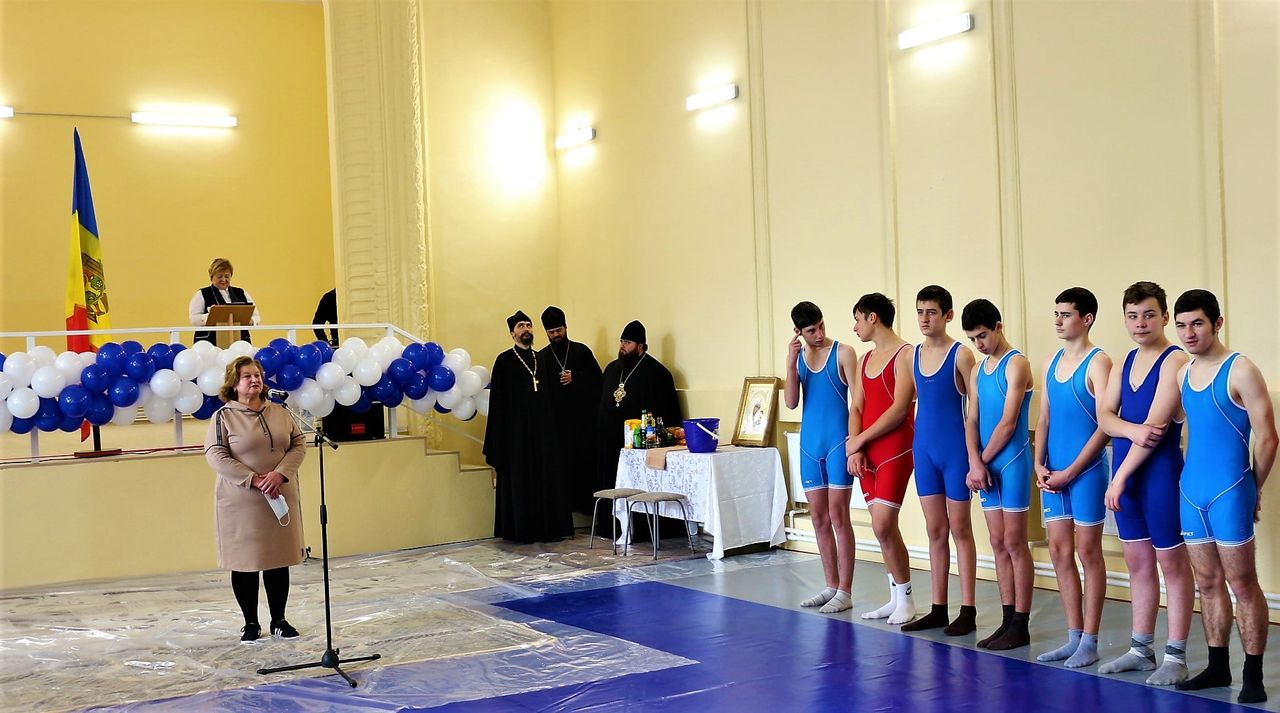 В Твардице открыли борцовский зал