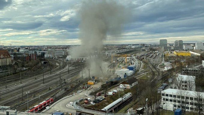 В Мюнхене прогремел взрыв