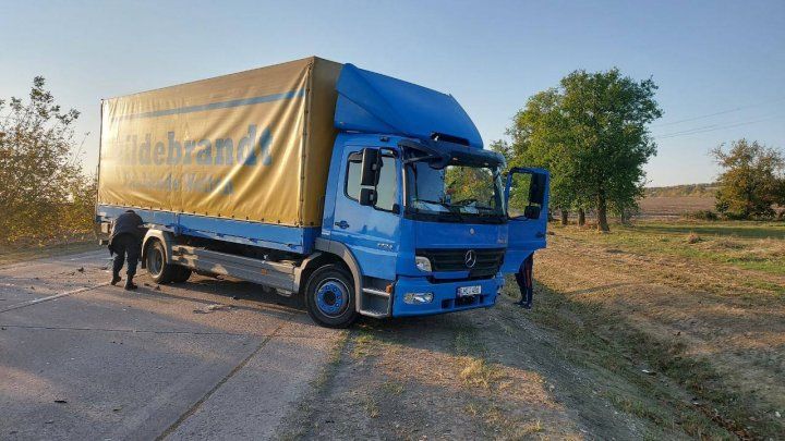 В Cынжерейском районе семья попала в ДТП с фурой