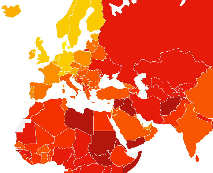 Transparency International: По уровню коррупции Молдова сравнялась с Гондурасом