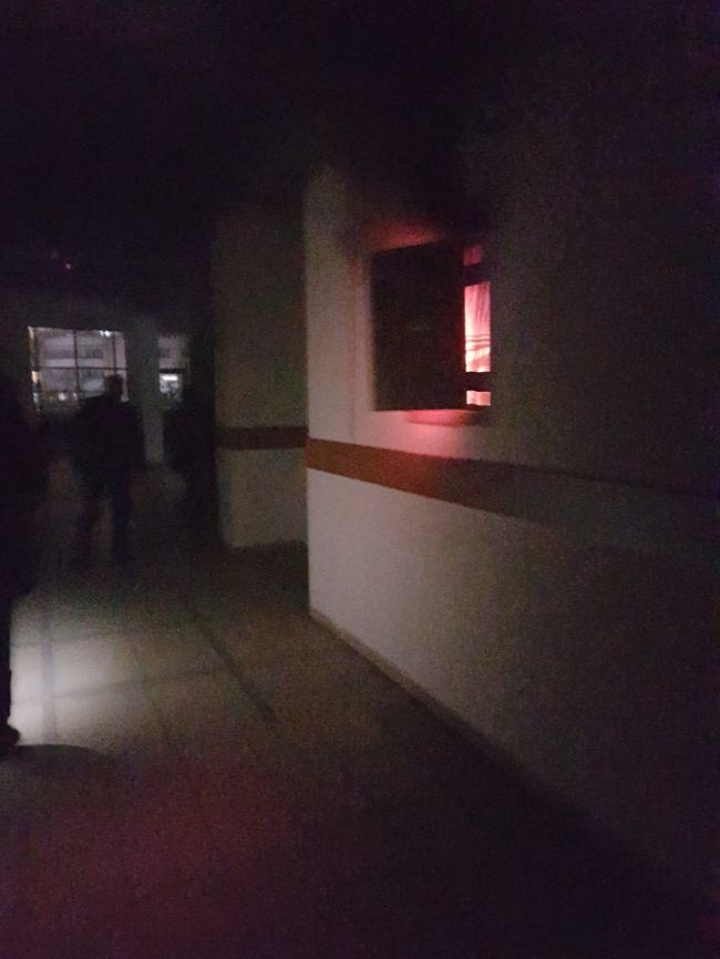 В Экономической академии Молдовы вспыхнул пожар