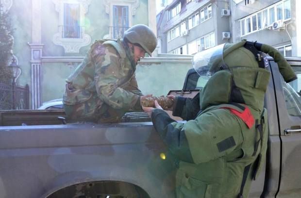 В центре Кишинева нашли снаряд времен Второй мировой войны