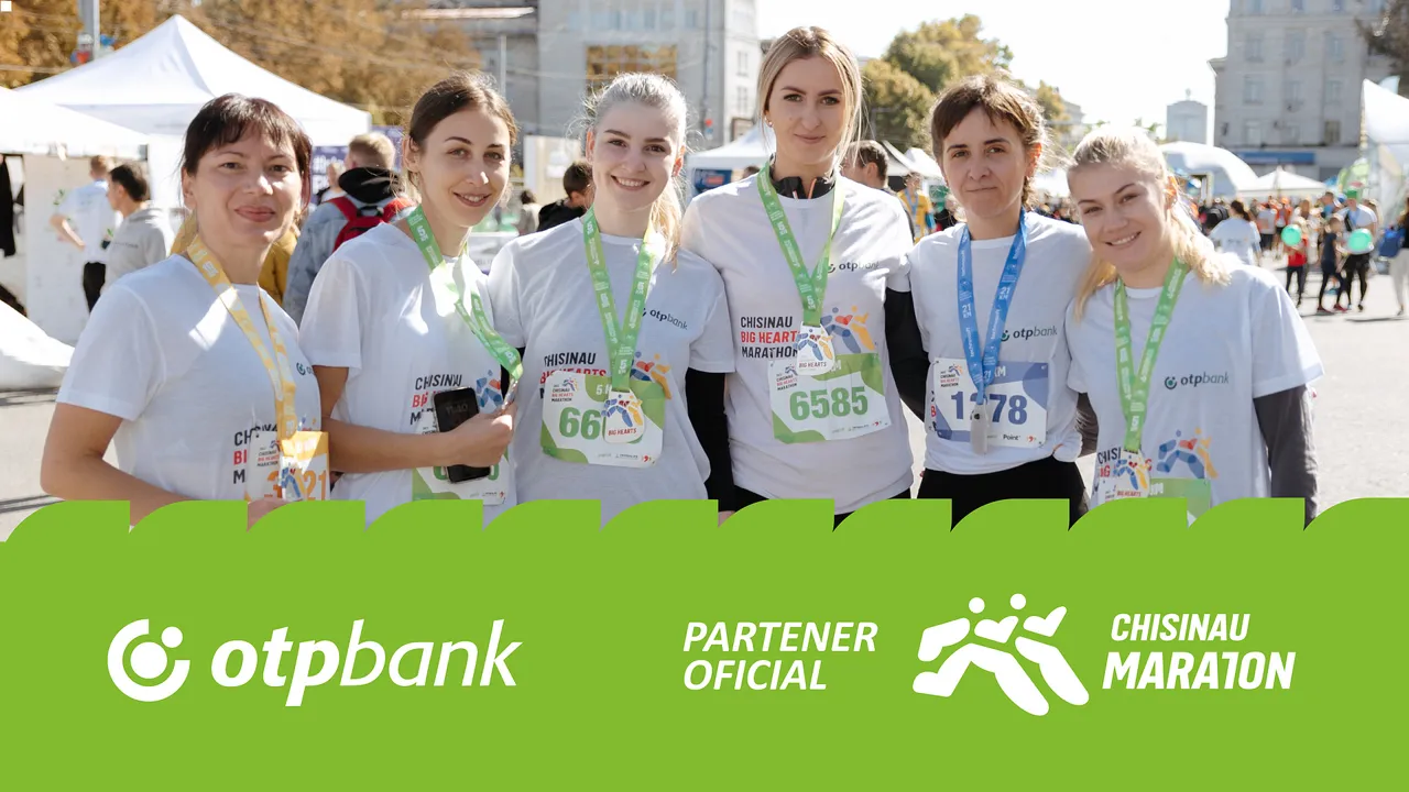 OTP Bank – 10 лет с Chisinau Marathon