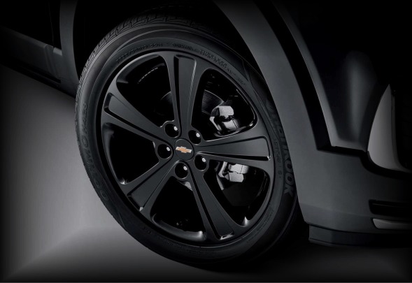 Эксклюзивная спецверсия Chevrolet Captiva Perfect Black ®