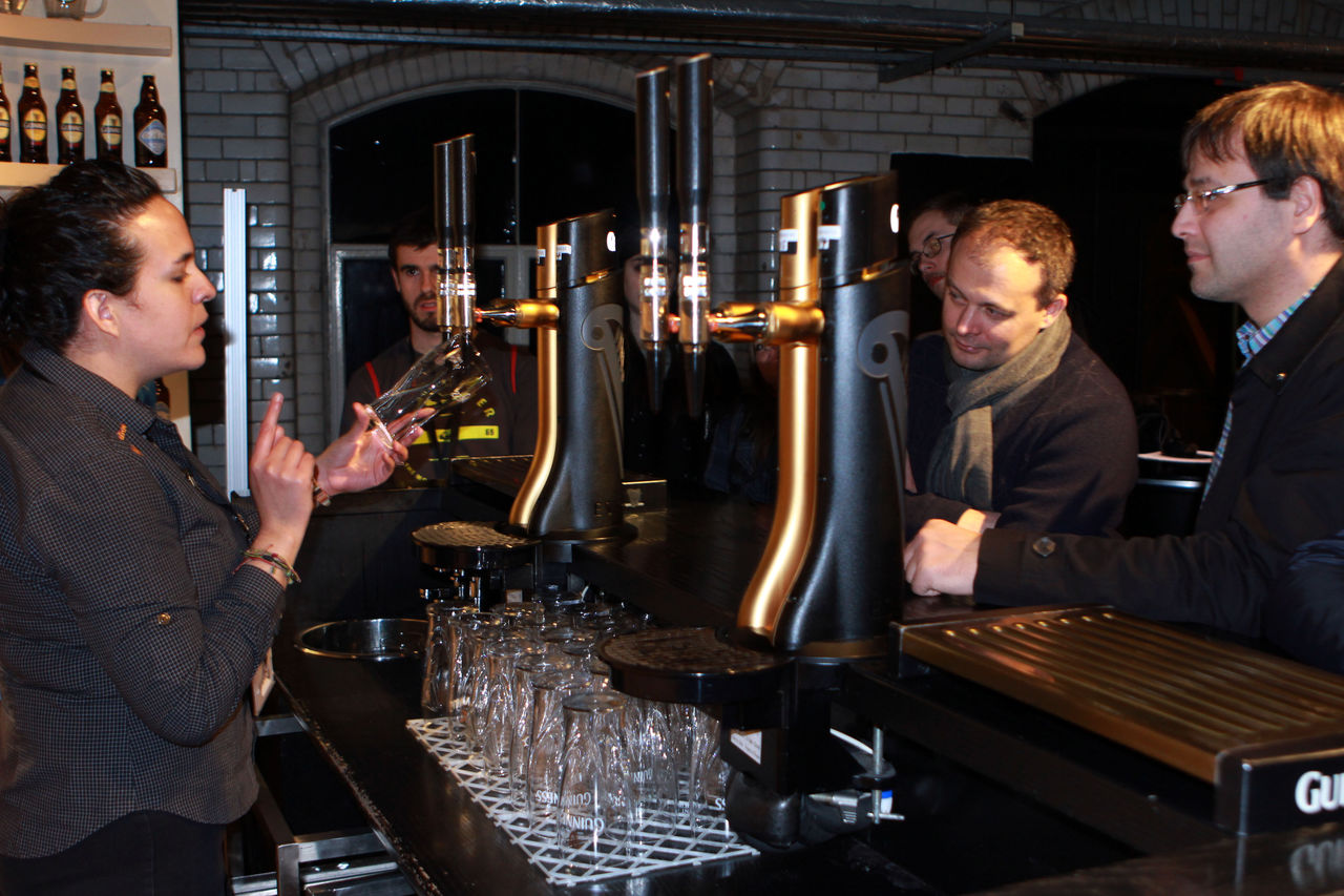 Спикер молдавского парламента посетил пивной завод Guinness