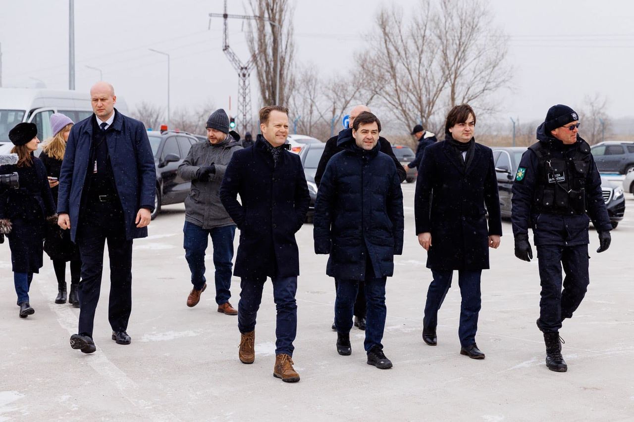 Попеску и его датский коллега посетили КПП Паланка