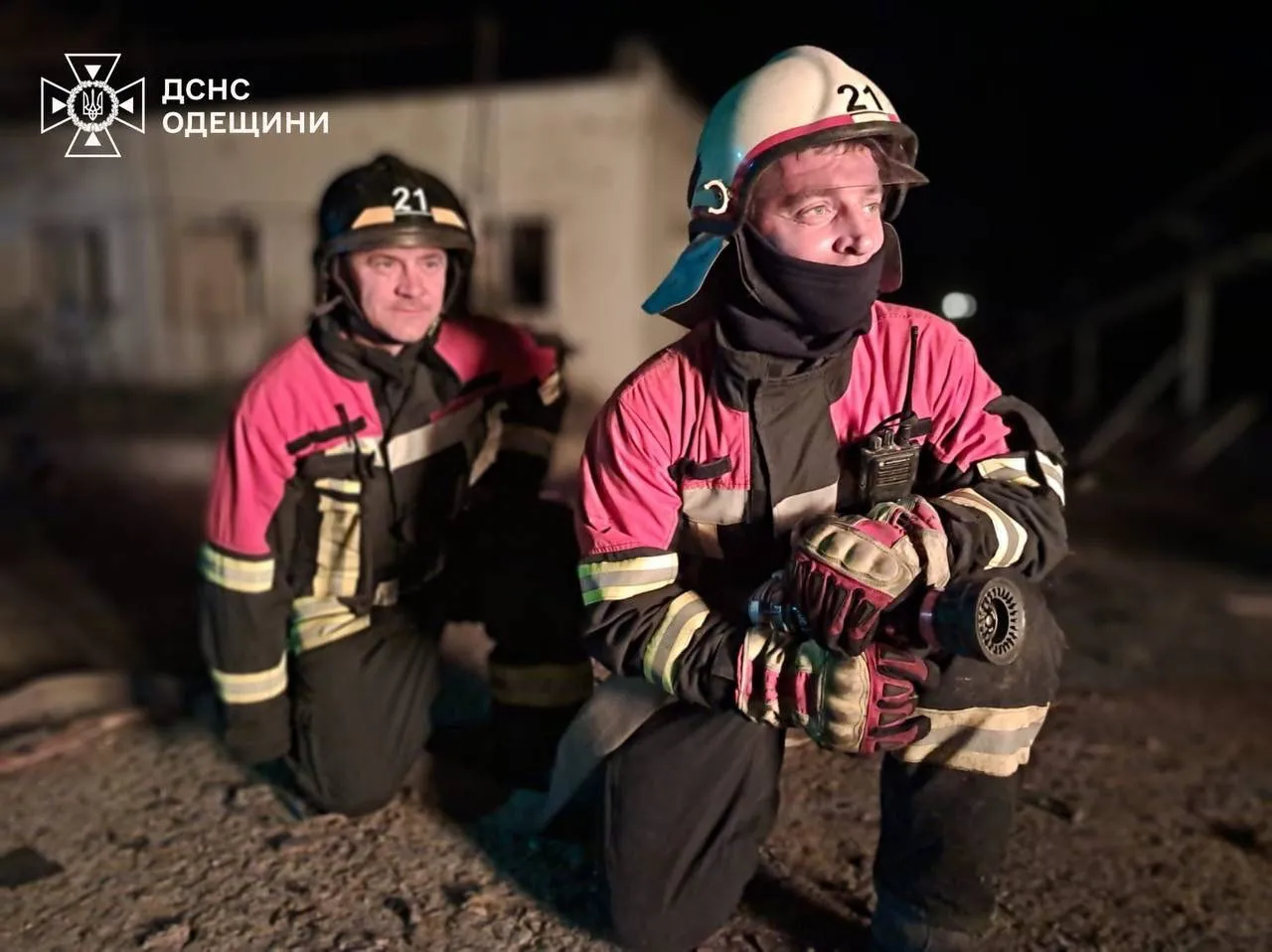 Incendiu în urma unui atac la un obiectiv energetic din regiunea Odesa
