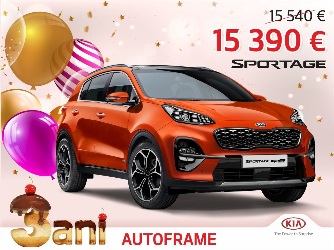 KIA Moldova: День Рождения у нас - скидки вам ®