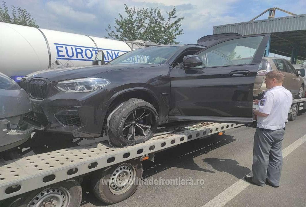 У молдаванина на границе Румынии изъяли BMW, угнанный в Бельгии