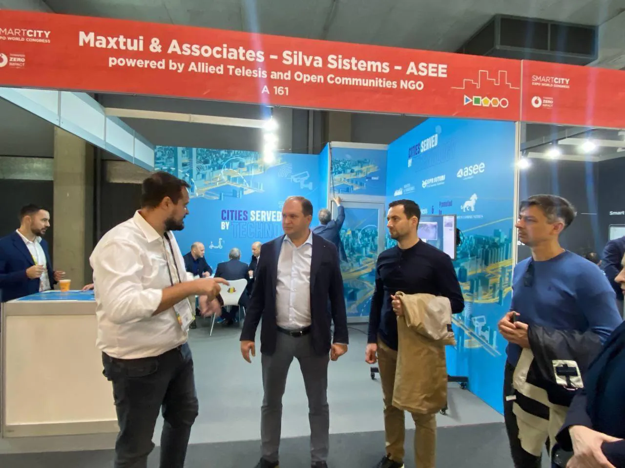 Чебан принял участие в выставке, посвященной решениям Smart City