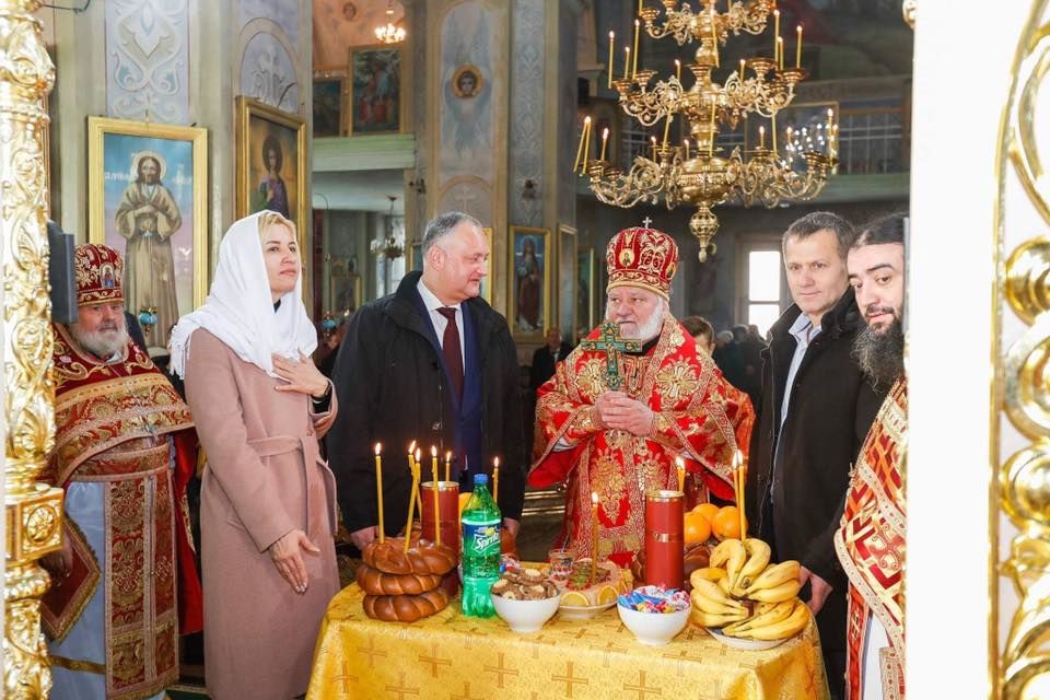 Додон: Без православной веры у Молдовы нет будущего