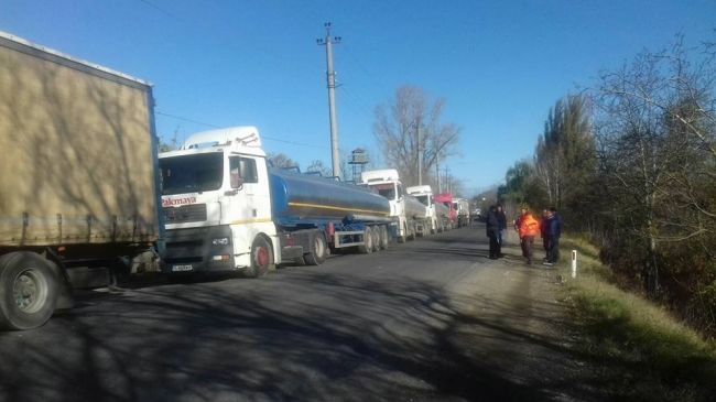 На одном из таможенных пунктах Молдовы наблюдаются очереди