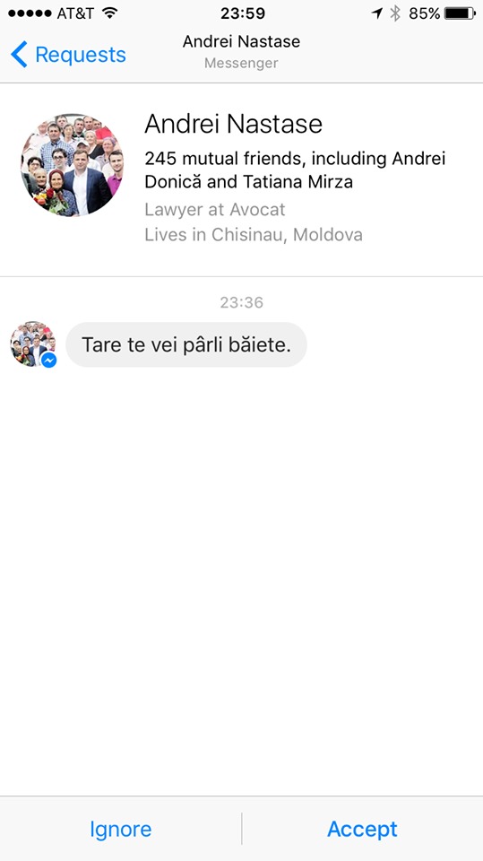 Канду жалуется на угрозы со стороны Нэстасе в Facebook