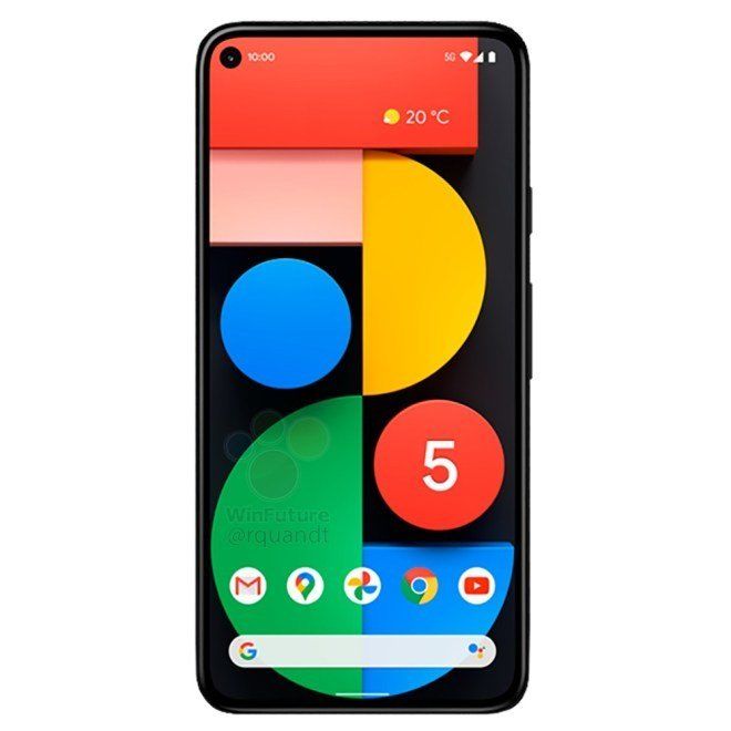 Смартфон Google Pixel 5 рассекречен до презентации