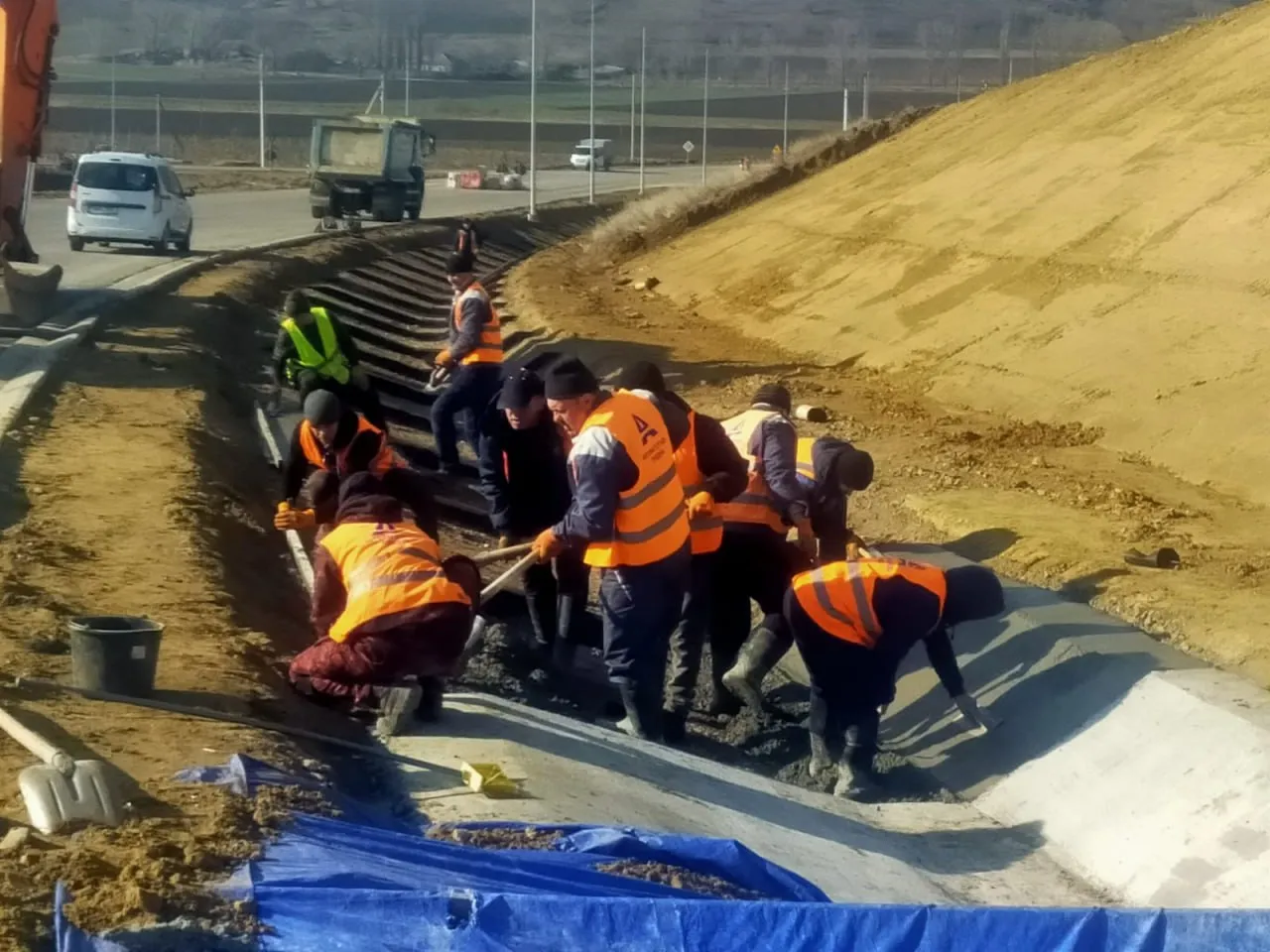 Drumul Chișinău-Comrat-Giurgiulești, finalizat în proporție de 58%