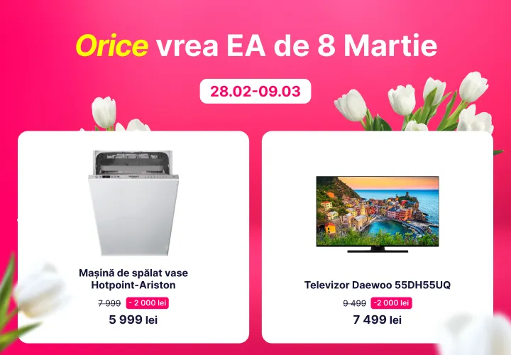 8 Martie vine la Enter cu reduceri de până la 50%