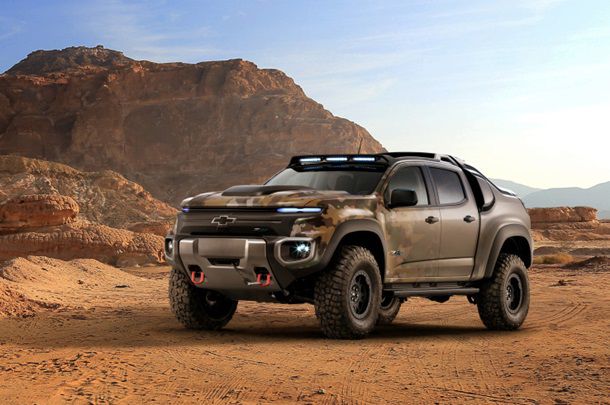 Chevrolet создал водородный внедорожник для армии