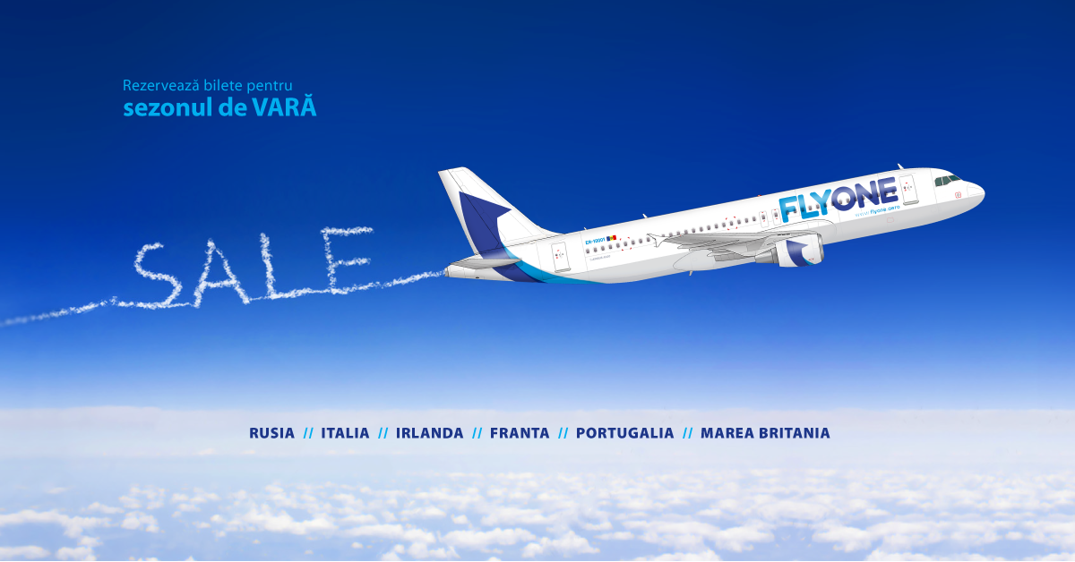 Авиакомпания Fly One открыла продажу авиабилетов на период летнего расписания ®