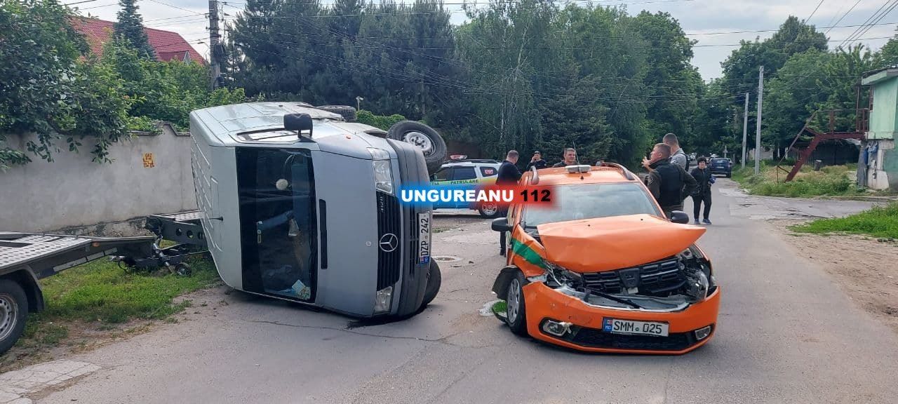 В Кишиневе произошло ДТП с участием инкассаторской машины
