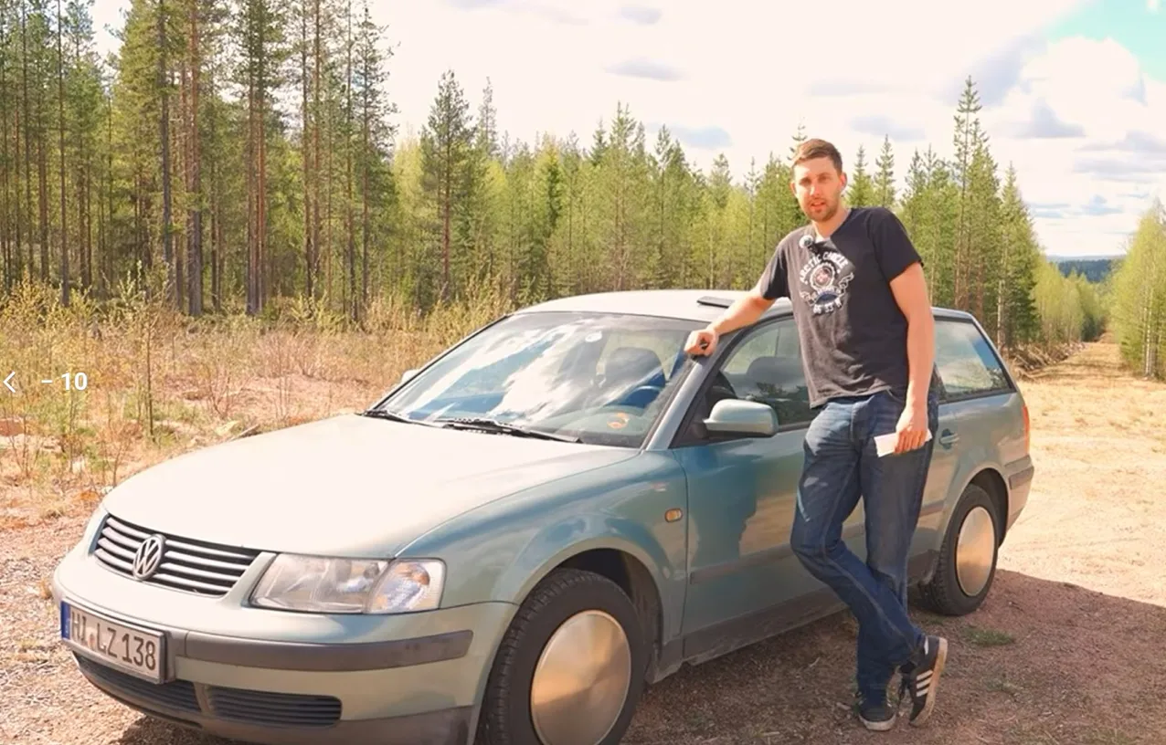 Немец смог проехать на одном баке VW Passat 2400 км